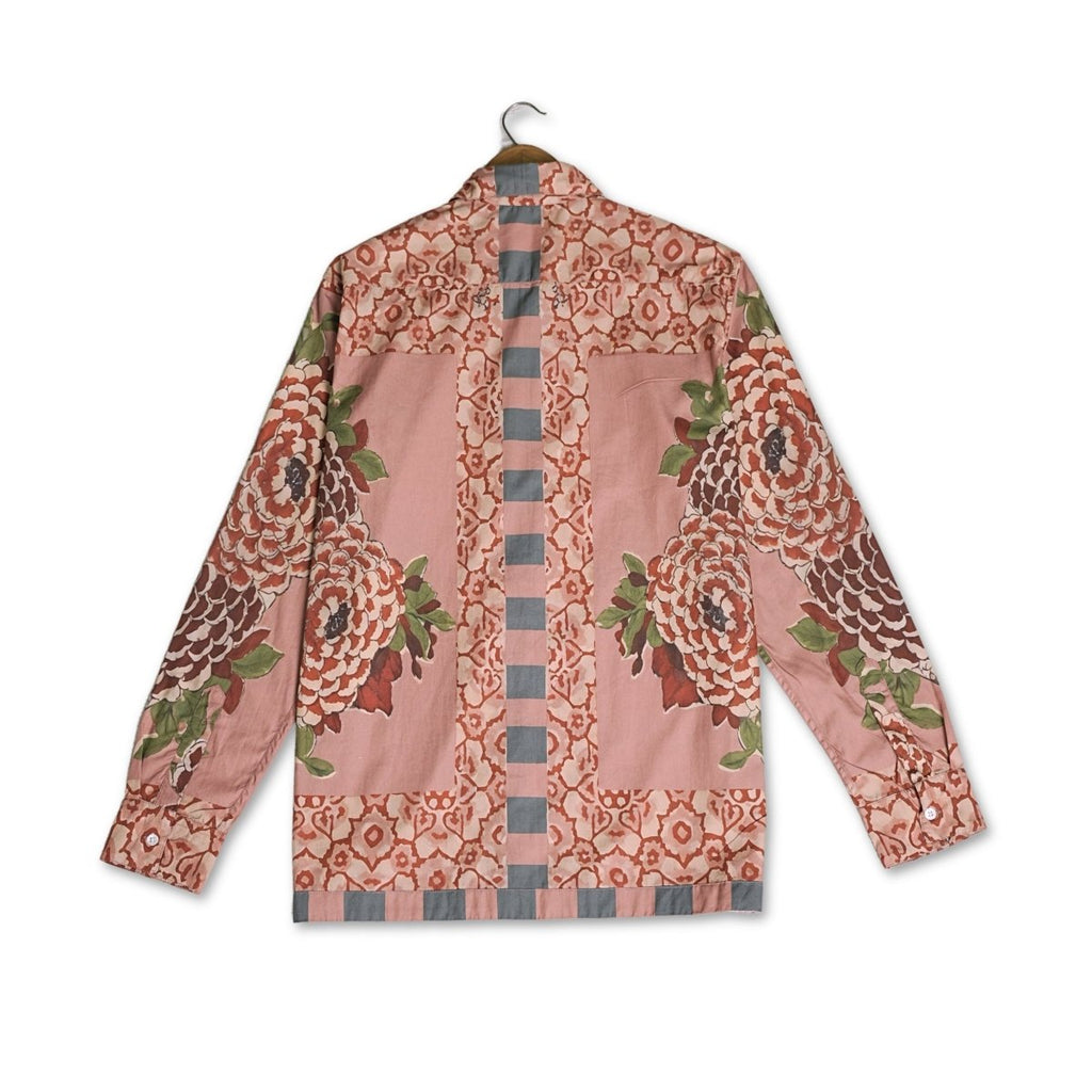 Jaipur Edit Pink - Luxury Designer Shirt | Soft Cotton or Pure Linen | Partywear shirt for Men - Naymish Designs