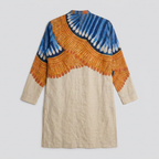 Kalighat Fire Kurta Men flat back