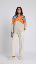 Kalighat Fire Shirt Set Women front view