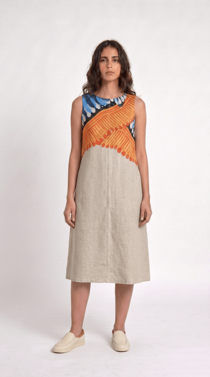 Kalighat Fire Dress Women - Naymish Designs
