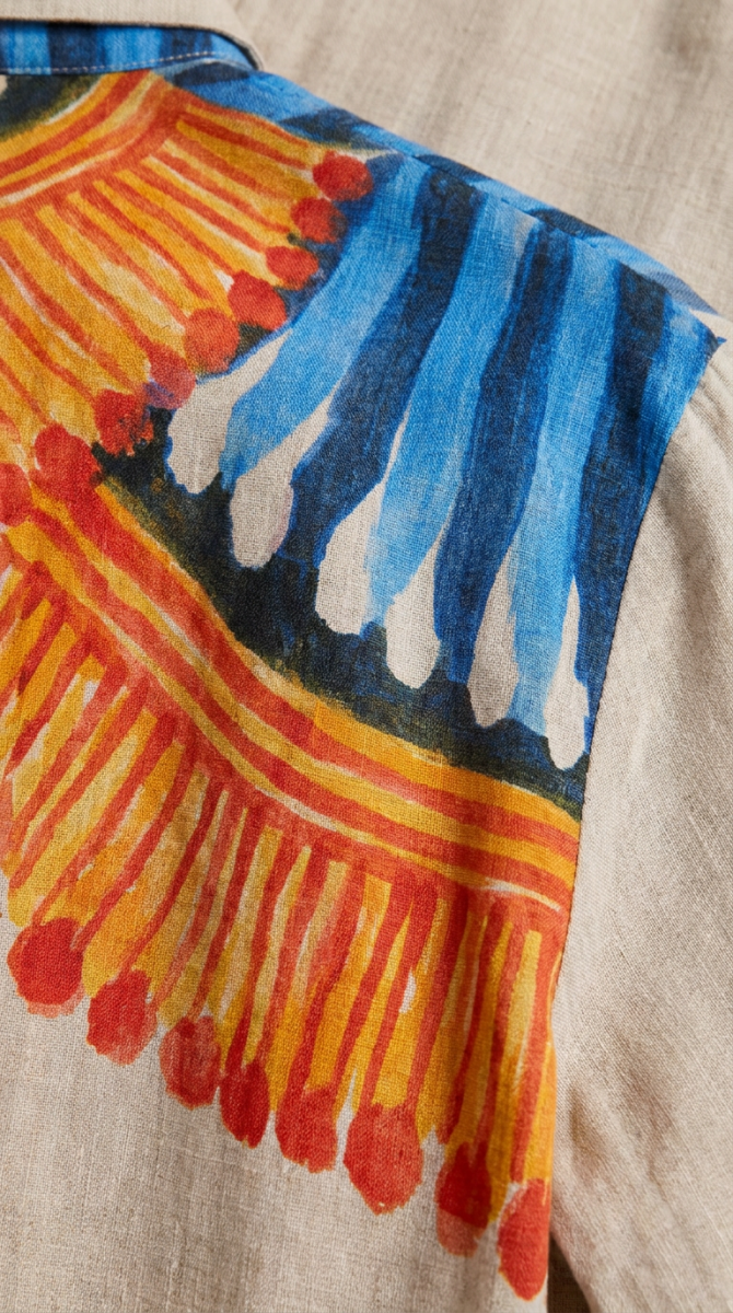 Kalighat Fire Shirt Women - Naymish Designs