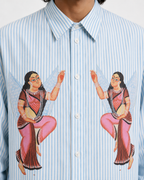 Kalighat Graffiti Shirt Women