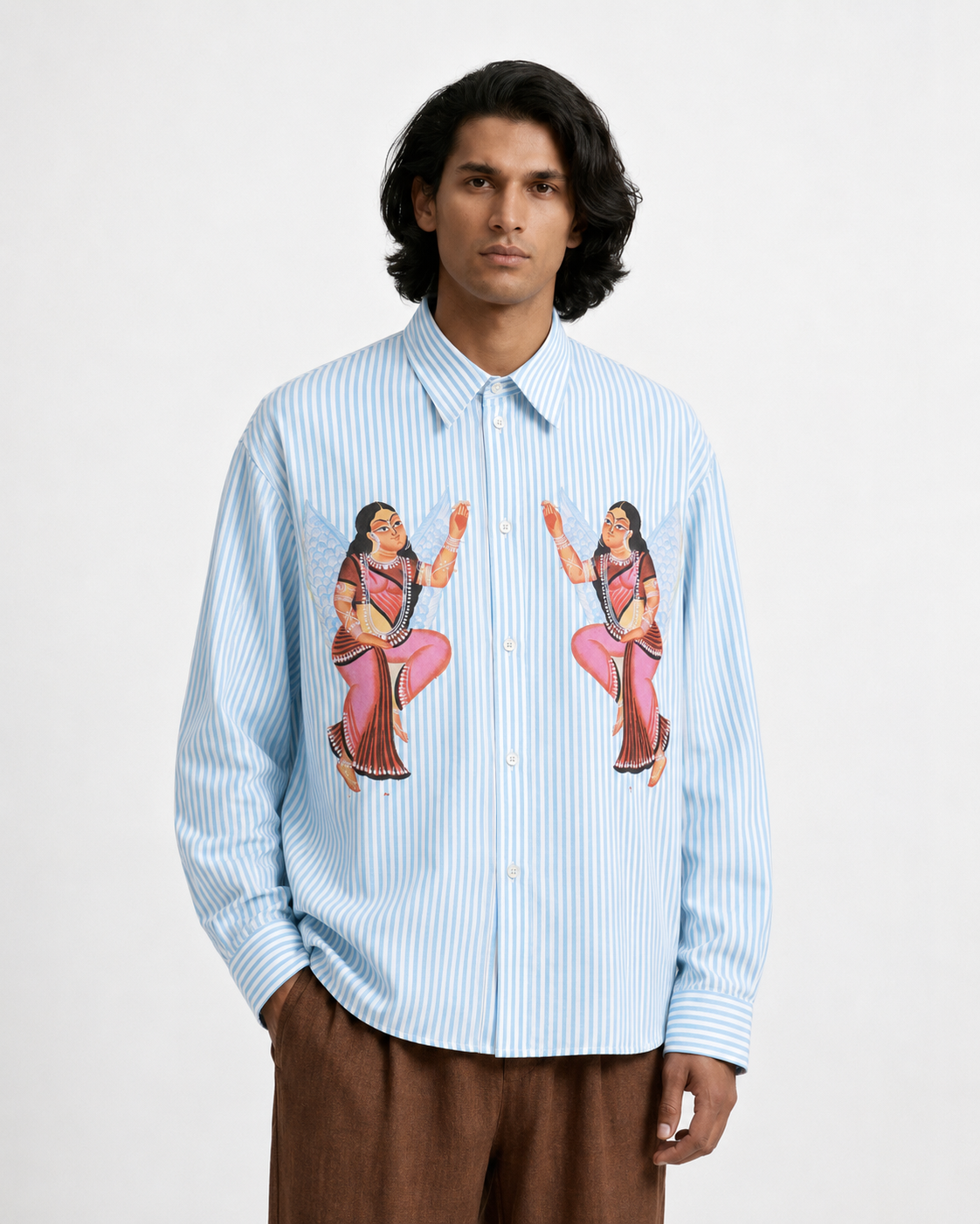 Kalighat Graffiti Shirt Men