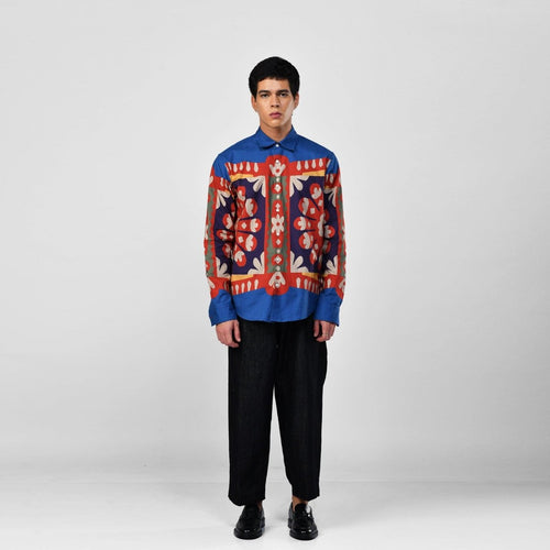 Kanaat - Luxury Shirt for Men Available in Cotton and Linen - Naymish Designs