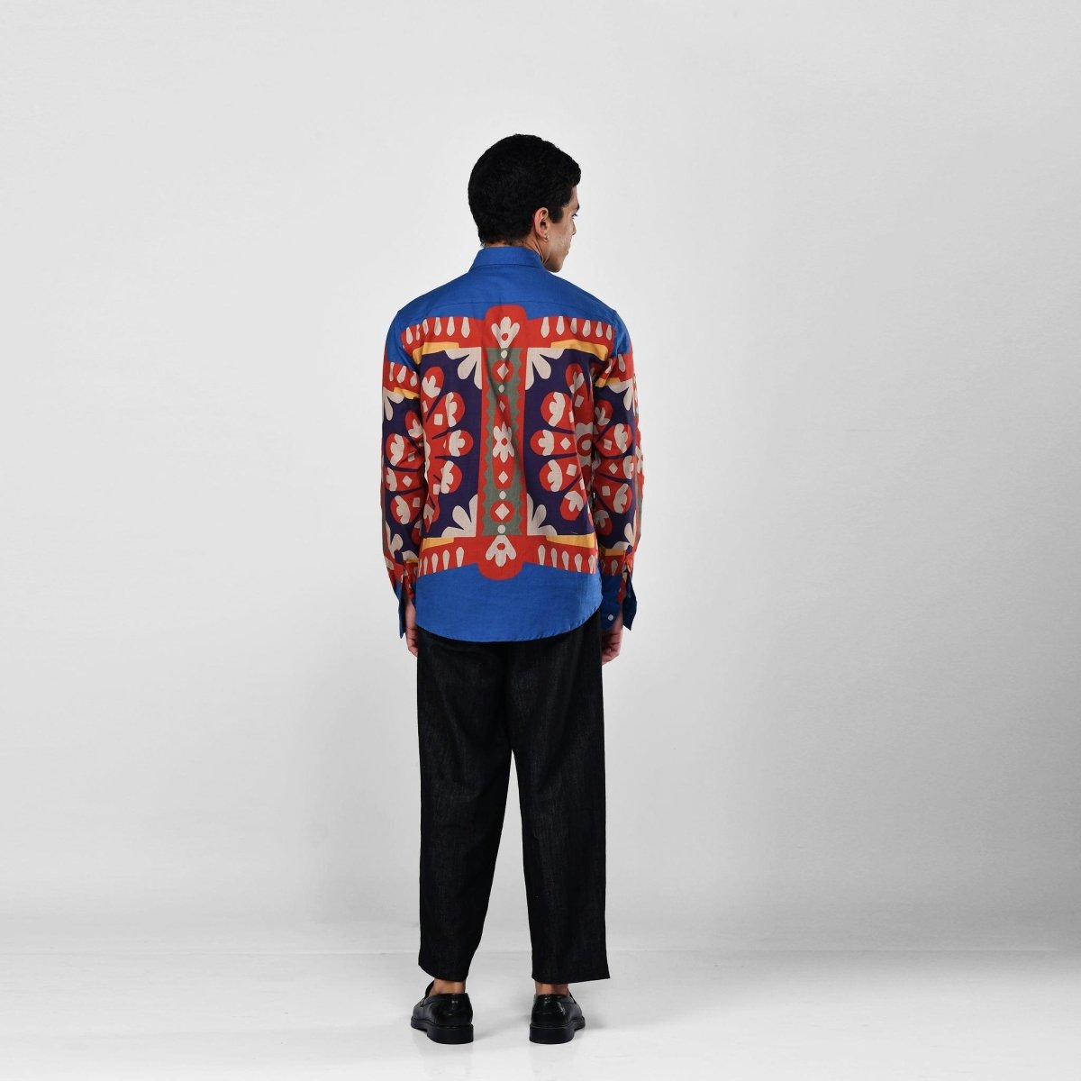 Kanaat - Luxury Shirt for Men Available in Cotton and Linen - Naymish Designs