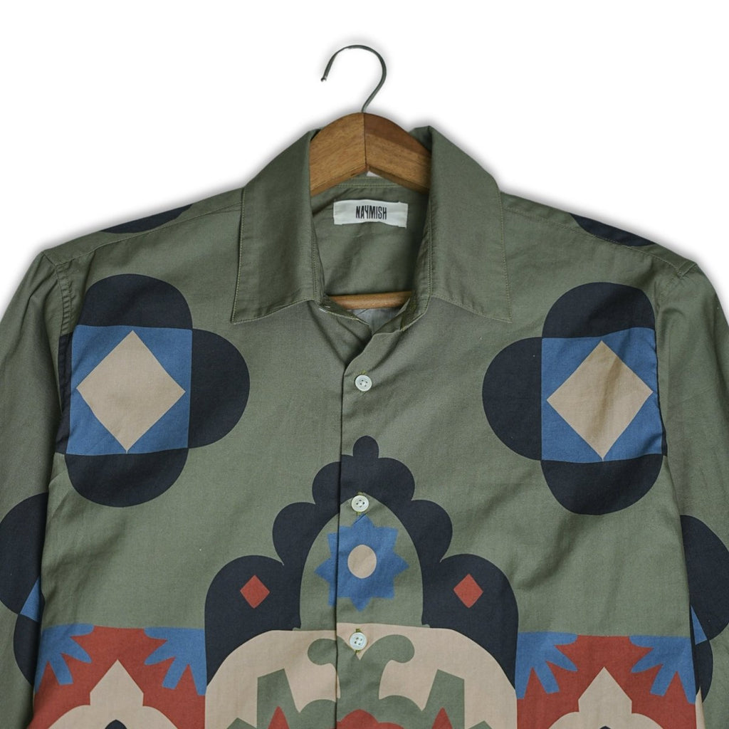 Kilim Edit No 7 Shirt for Women - Luxury Designer | Soft Cotton or Pure Linen  - Naymish Designs