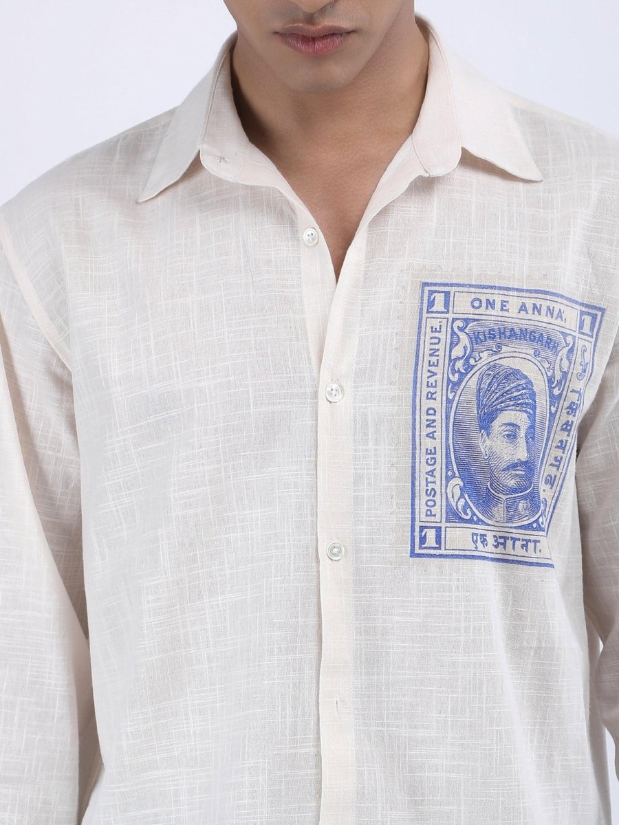 Kishangarh - Luxury Designer Shirt | Soft Cotton or Pure Linen | Partywear shirt for Men - Naymish Designs