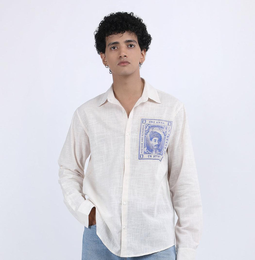 Kishangarh - Luxury Designer Shirt | Soft Cotton or Pure Linen | Partywear shirt for Men - Naymish Designs