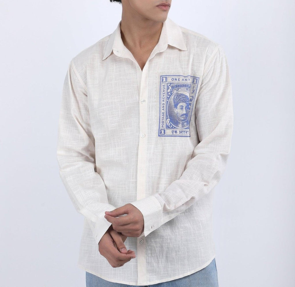 Kishangarh - Luxury Designer Shirt | Soft Cotton or Pure Linen | Partywear shirt for Men - Naymish Designs