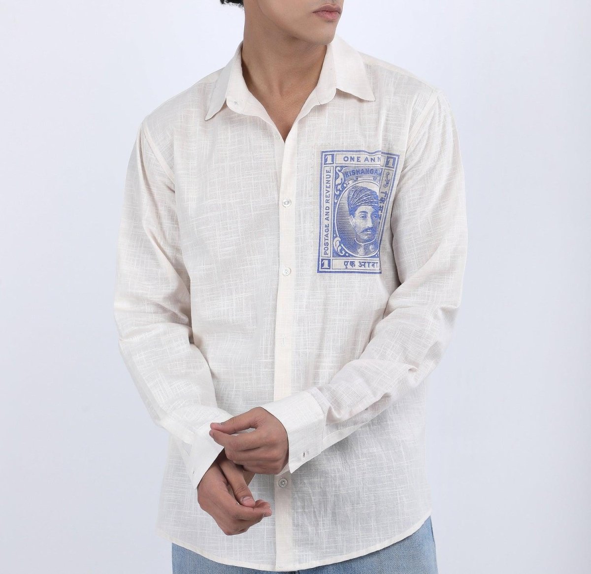 Kishangarh - Luxury Designer Shirt | Soft Cotton or Pure Linen | Partywear shirt for Men - Naymish Designs