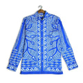 Madhubani - Luxury Designer Shirt | Soft Cotton or Pure Linen | Partywear shirt for Men - Naymish Designs