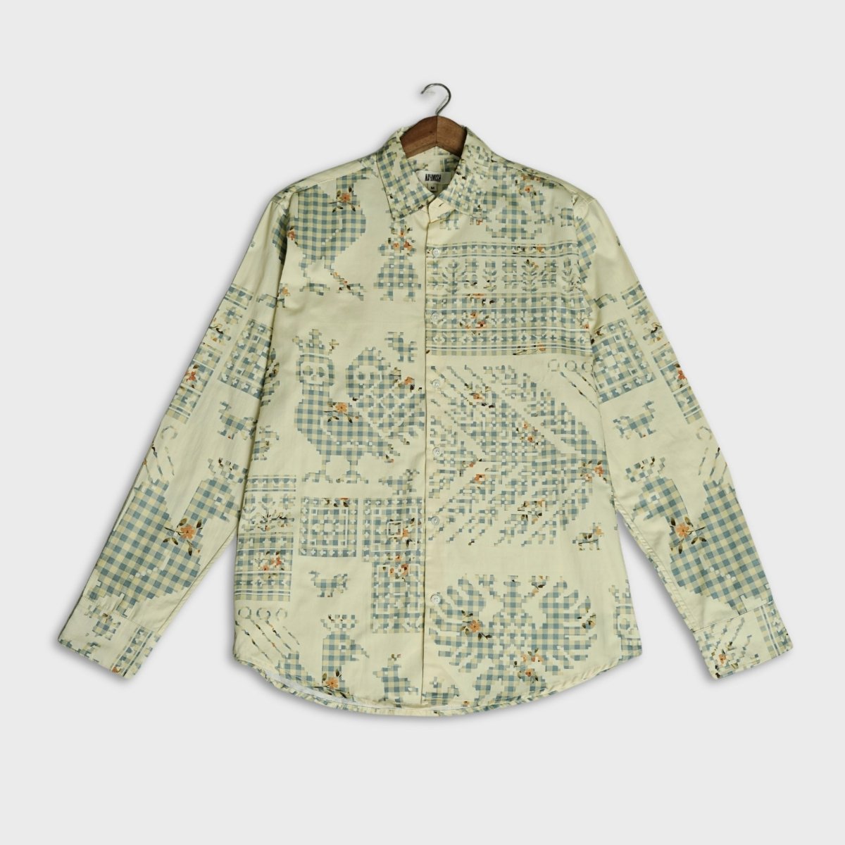 Memento Mori Aesthetic Shirt - Luxury Designer Shirt | Soft Cotton or Pure Linen | Partywear shirt for Men - Naymish Designs