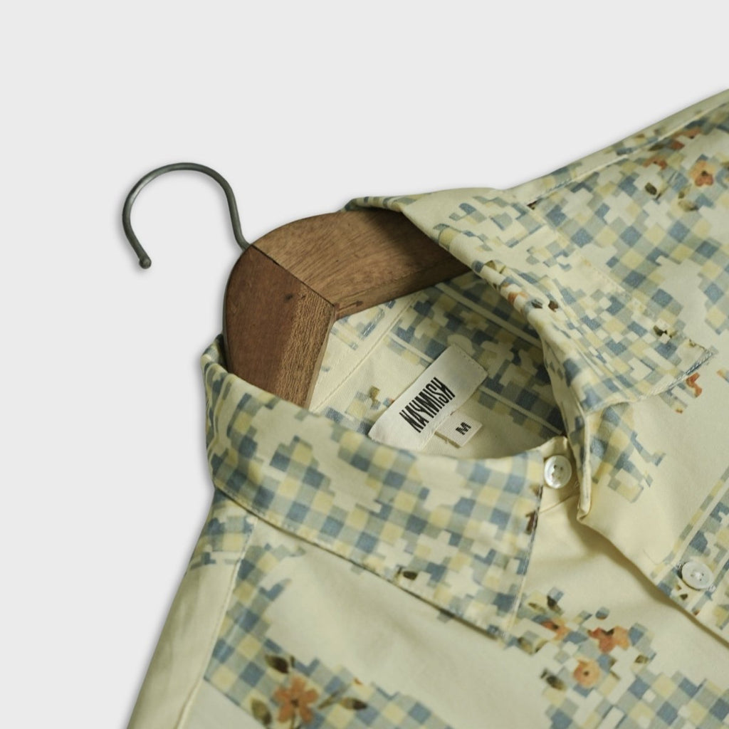 Memento Mori Aesthetic Shirt - Luxury Designer Shirt | Soft Cotton or Pure Linen | Partywear shirt for Men - Naymish Designs