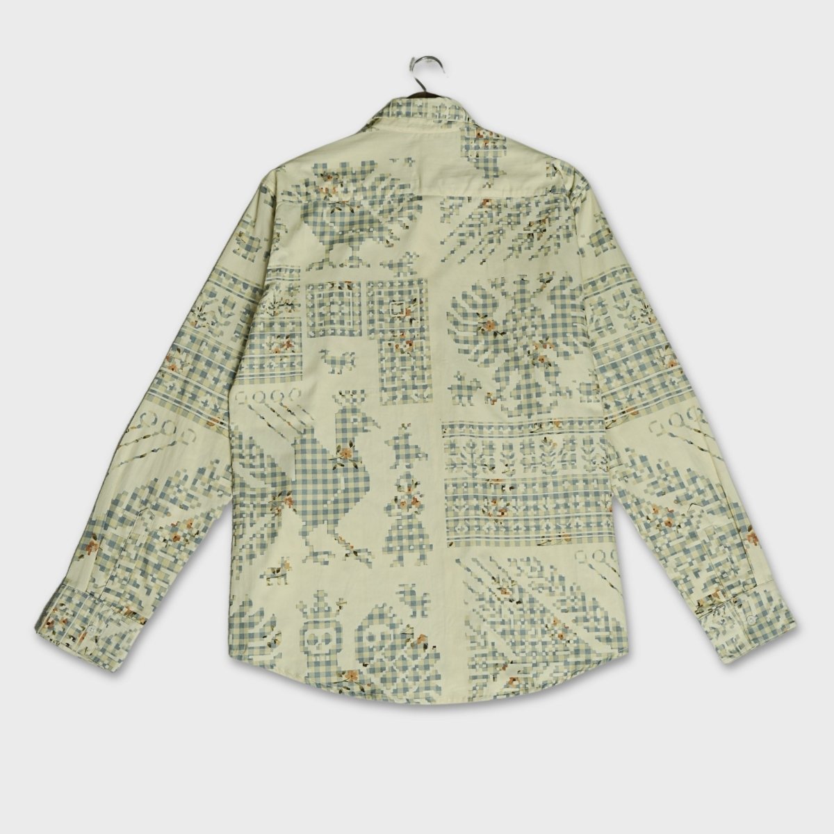 Memento Mori Aesthetic Shirt - Luxury Designer Shirt | Soft Cotton or Pure Linen | Partywear shirt for Men - Naymish Designs