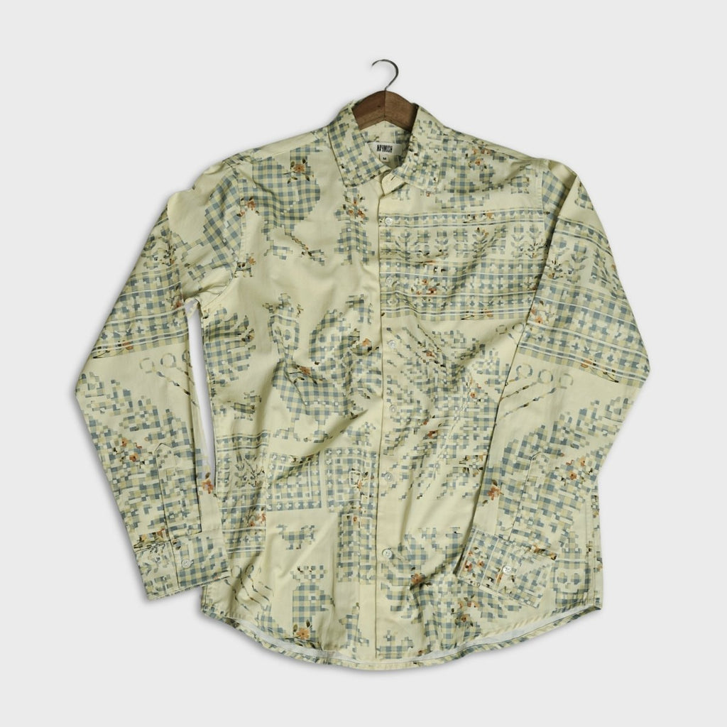 Memento Mori Aesthetic Shirt - Luxury Designer Shirt | Soft Cotton or Pure Linen | Partywear shirt for Men - Naymish Designs