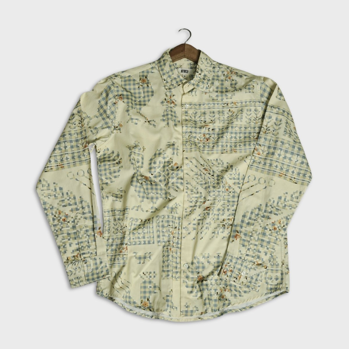 Memento Mori Aesthetic Shirt - Luxury Designer Shirt | Soft Cotton or Pure Linen | Partywear shirt for Men - Naymish Designs