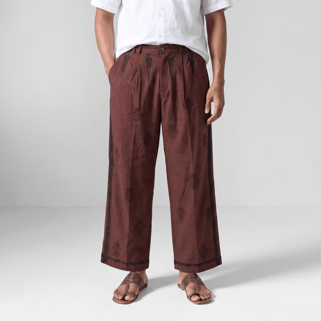 Motif Pants Men - Naymish Designs
