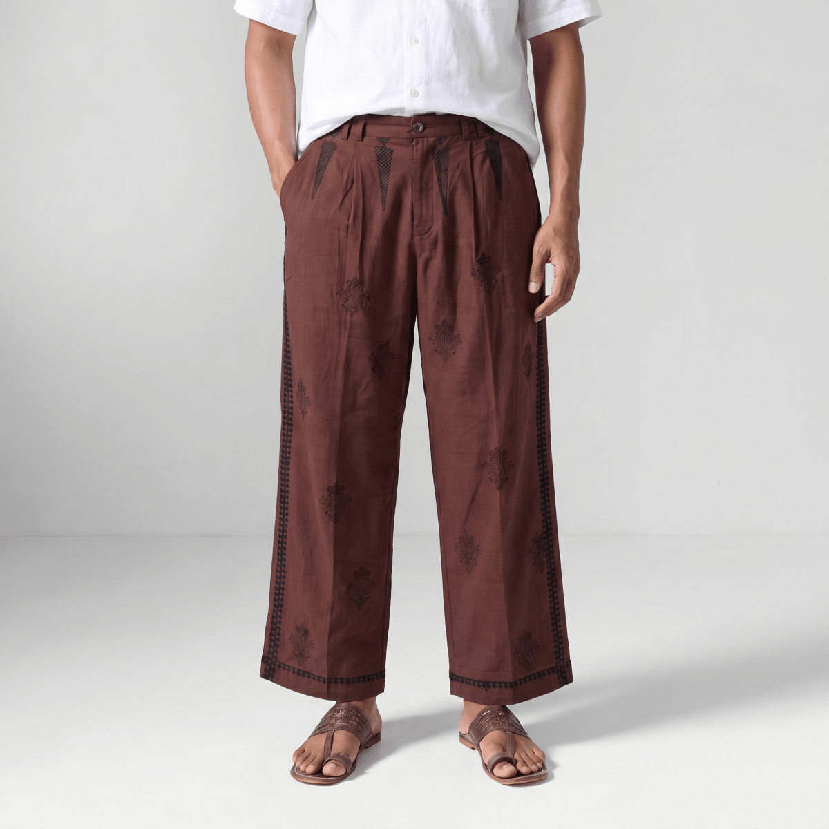 Motif Pants Men - Naymish Designs
