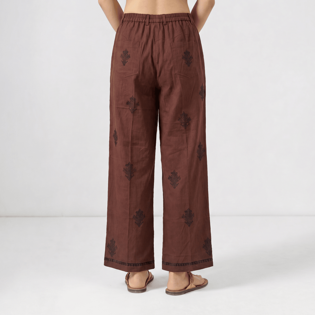 Motif Pants Women - Women - Naymish Designs