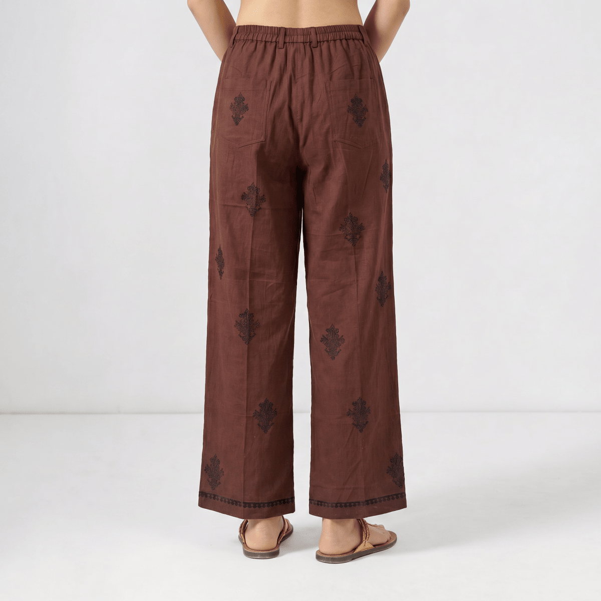Motif Pants Women - Women - Naymish Designs