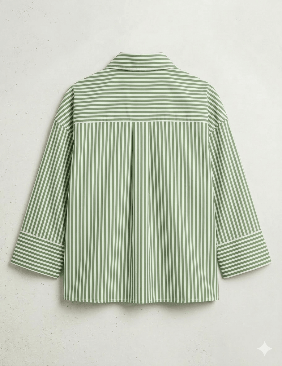 Natraj - Green Women Shirt - Naymish Designs