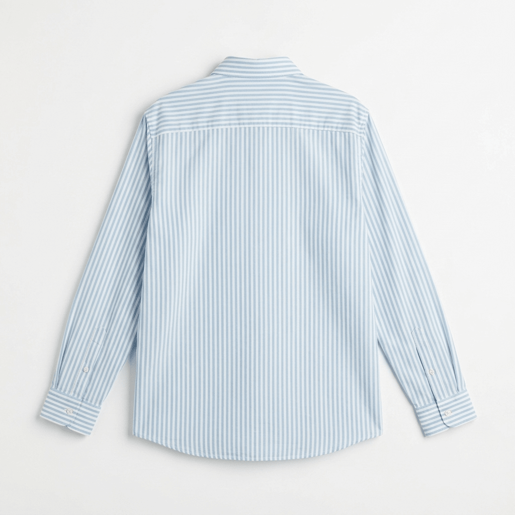 Natraj Oblique Placate Blue Shirt Men - Naymish Designs