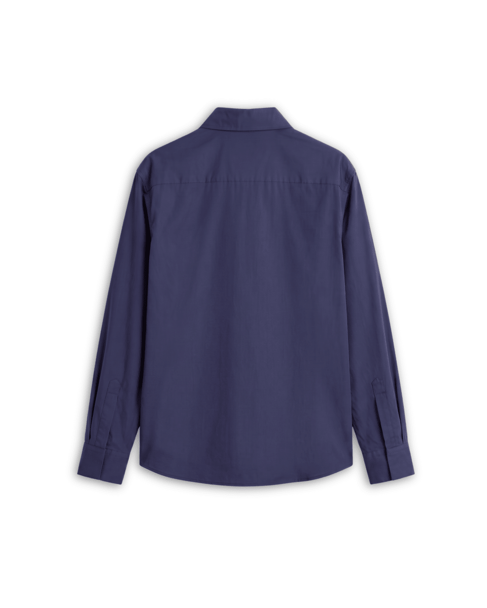 Naymish Giza Cotton Women Shirt — Gond Blue Tree — Blue - Naymish Designs