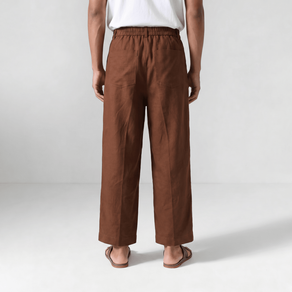 Pants Men Brown - Men - Naymish Designs