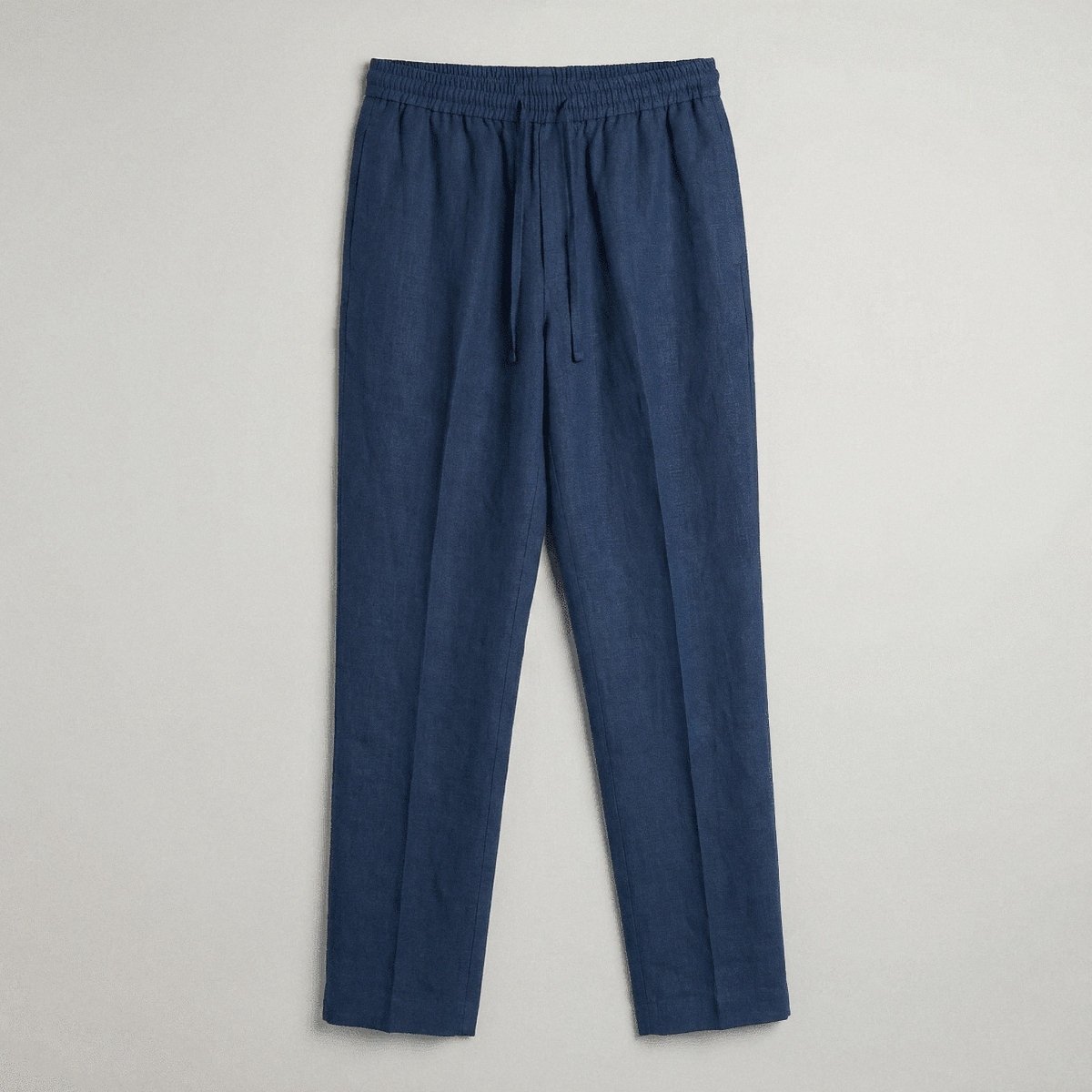 Plain Blue Kurta Pajama Set - Men - Cotton Satin - Naymish Designs