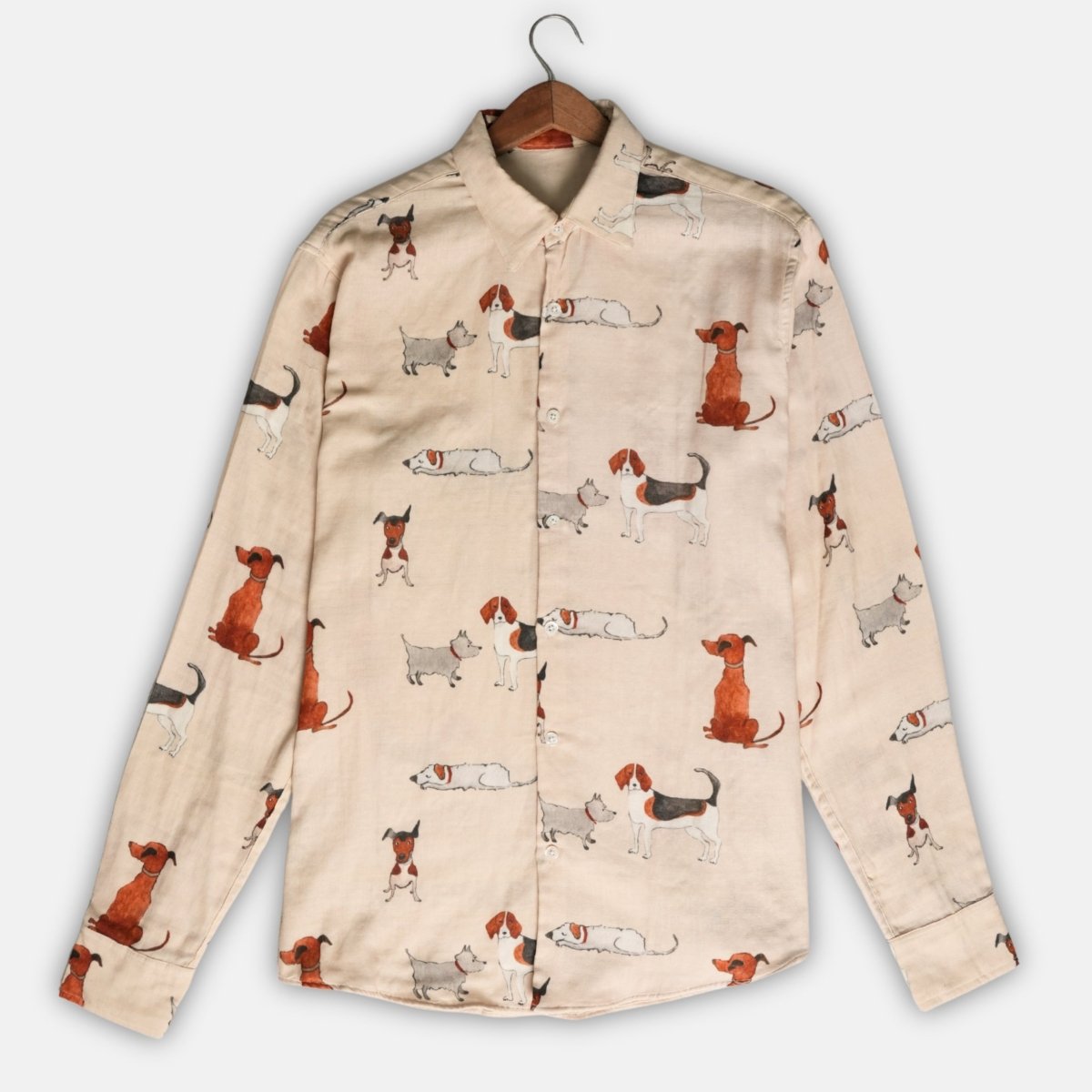 Pup Culture - Luxury Designer Shirt | Soft Cotton or Pure Linen | Partywear shirt for Men - Naymish Designs