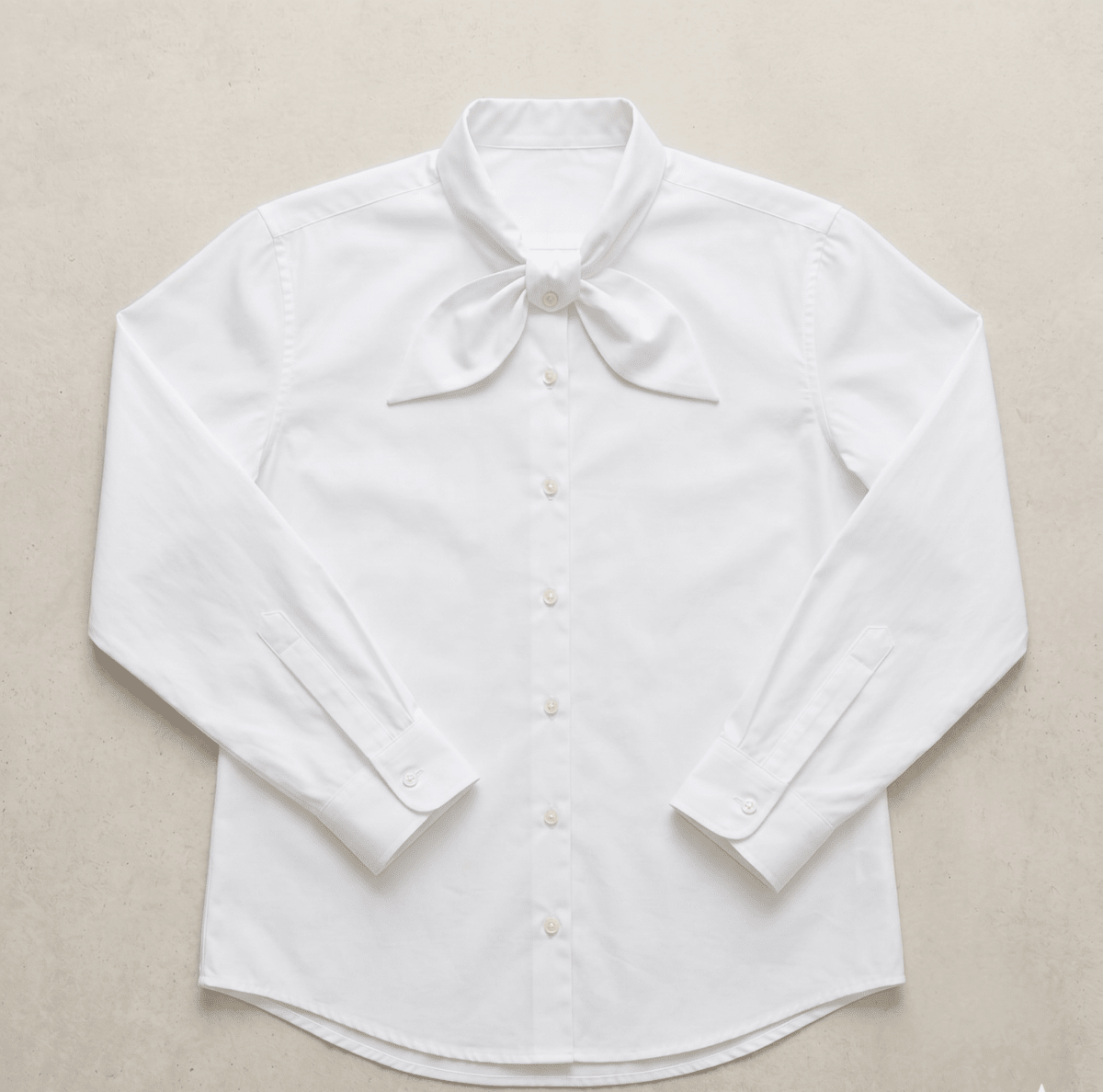 Retro Bow Shirt Men White - Naymish Designs