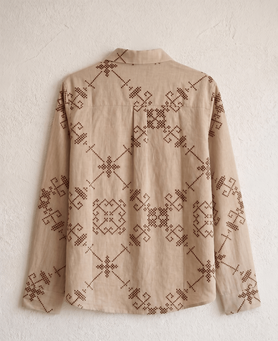 Retro Bow Shirt Women - Naymish Designs
