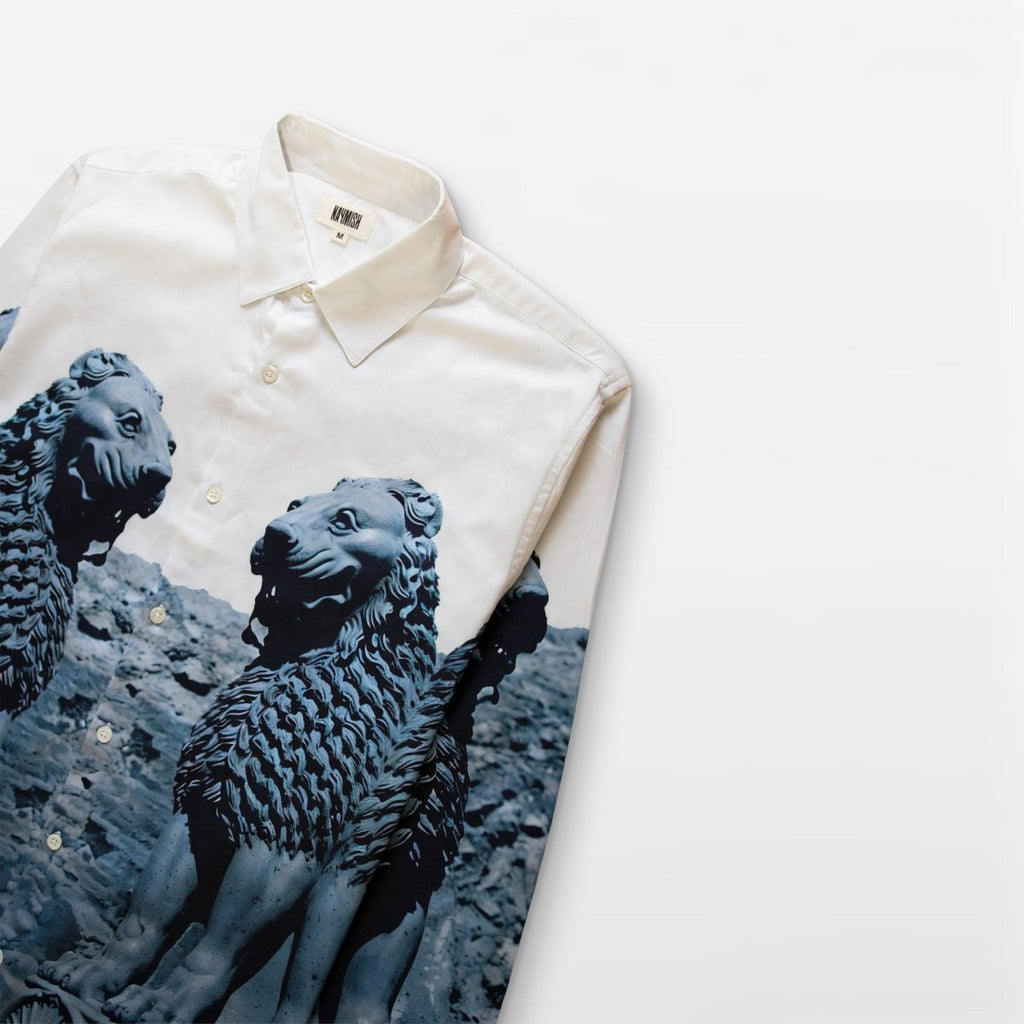 Saarnath Historic White Shirts for Men - Naymish Designs