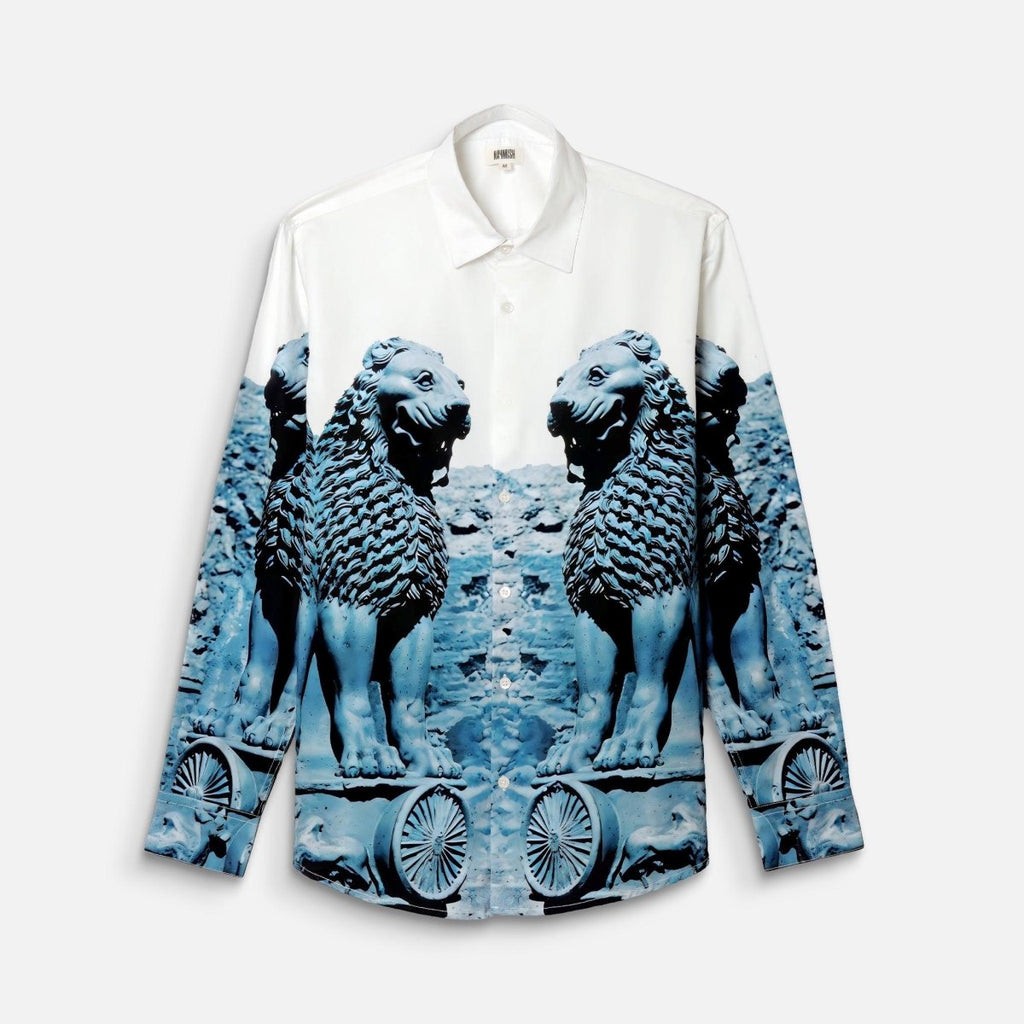 Saarnath Historic White Shirts for Men - Naymish Designs