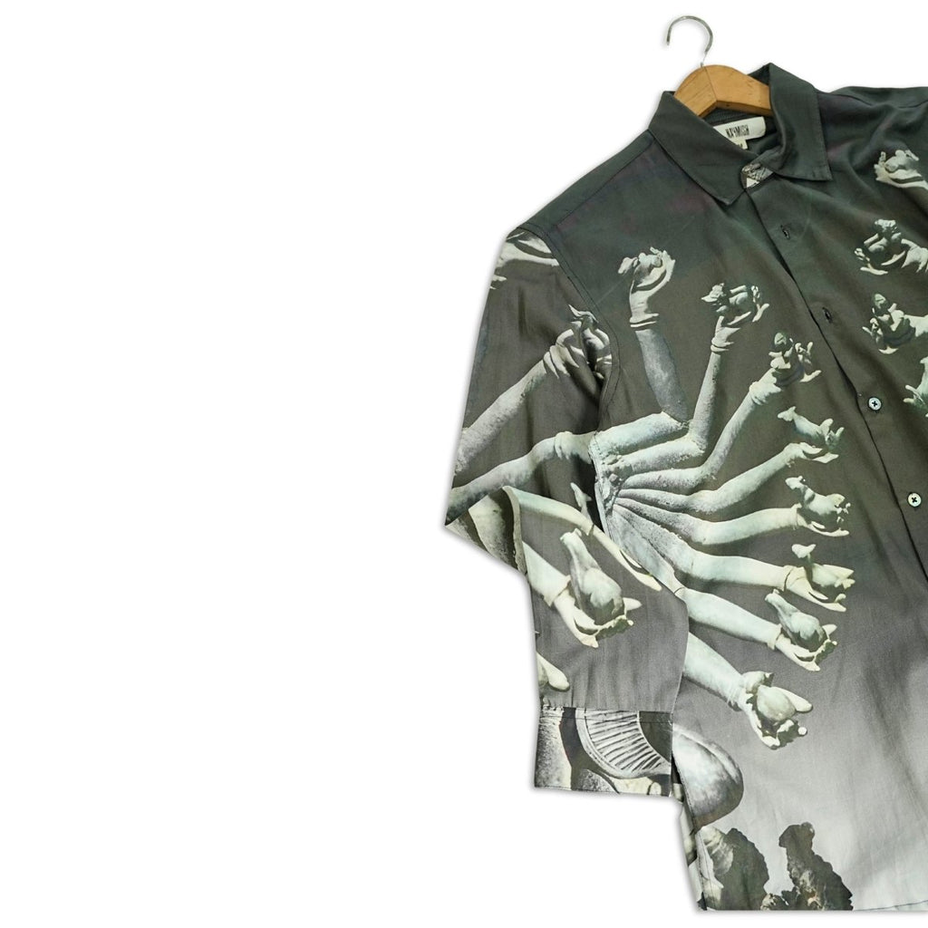 Sahastra Bahu SB - Luxury Designer Shirt | Soft Cotton or Pure Linen | Partywear shirt for Men - Naymish Designs