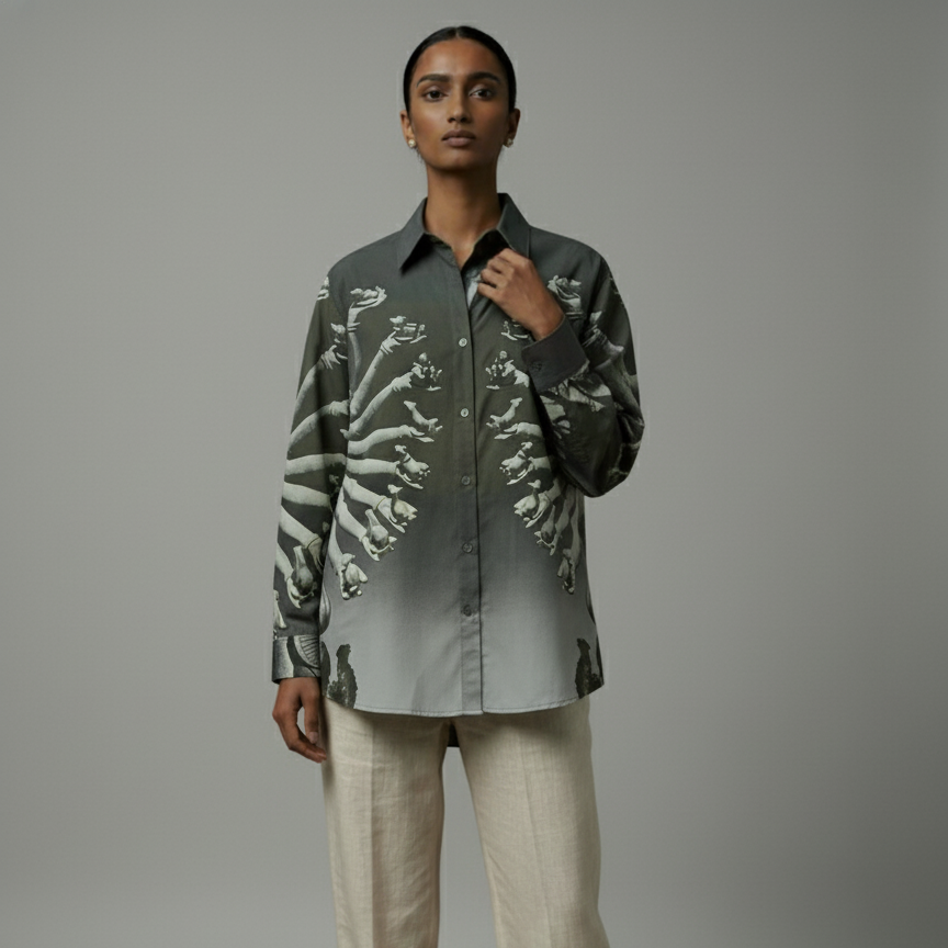 SB Shirt for Women - Luxury Designer | Soft Cotton or Pure Linen