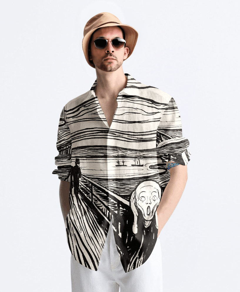 Scream Shirts for Men - Naymish Designs