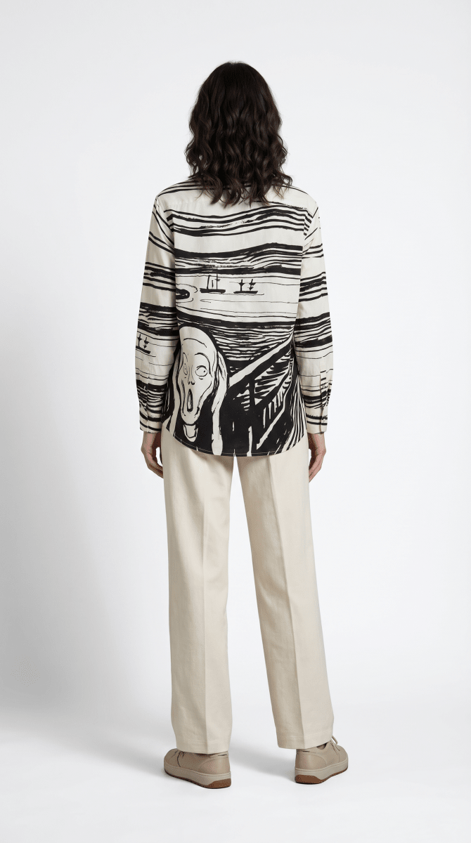 Scream - Women - Off White Available in Cotton and Linen - Naymish Designs