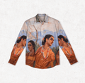 Shakuntala Women - Shirt Women - Raja Ravi Varma - Shirt for Women Luxury Designer | Soft Cotton or Pure Linen  - Naymish Designs