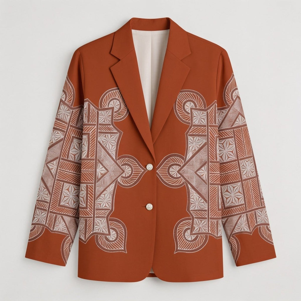 Terra-Rangoli-Blazer-Women - Naymish Designs
