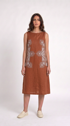 Terra Rangoli dress women front