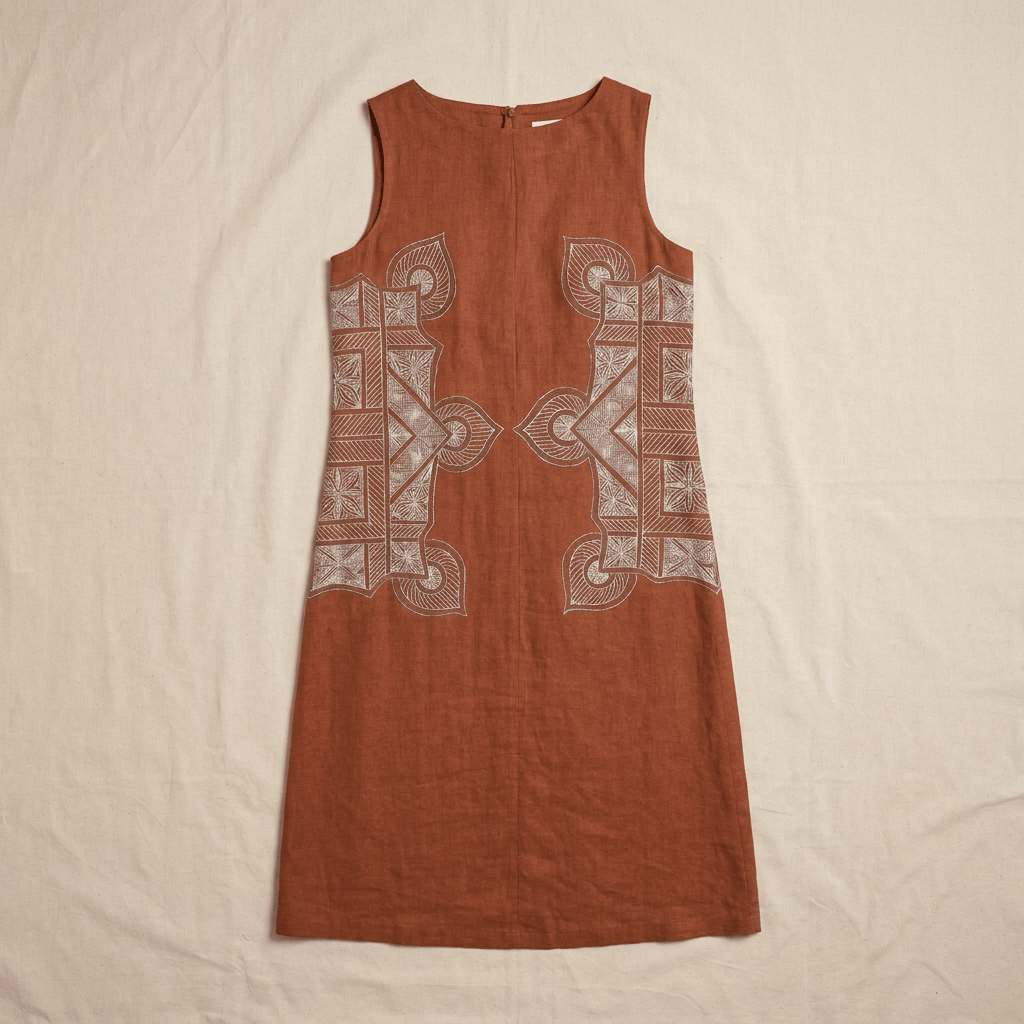 Terra-Rangoli-Dress-Women - Naymish Designs