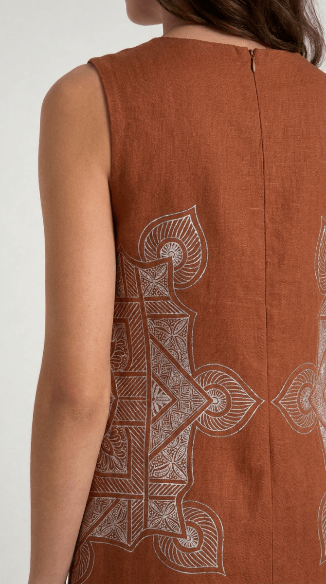 Terra-Rangoli-Dress-Women - Naymish Designs
