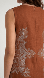 Terra-Rangoli-Dress-Women - Naymish Designs