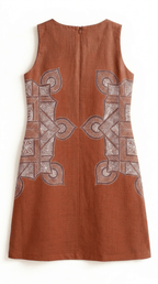 Terra-Rangoli-Dress-Women - Naymish Designs