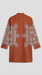 Terra Rangoli kurta flat back