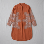 Terra Rangoli kurta flat front