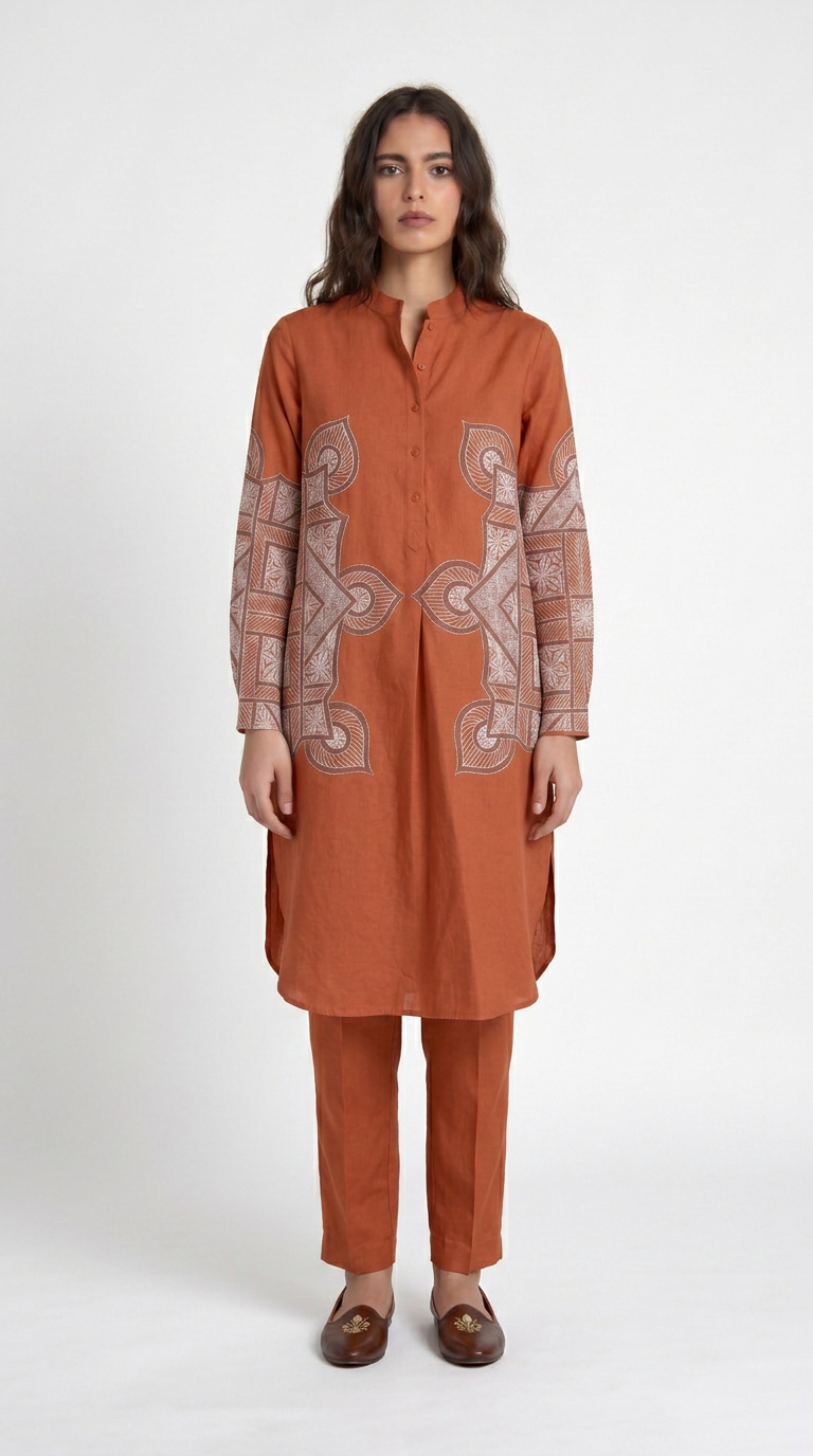 Terra Rangoli kurta set women kurta front