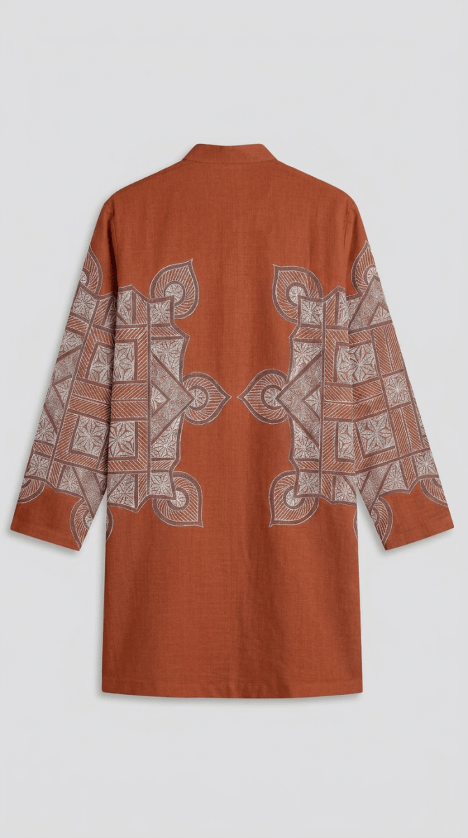 Terra-Rangoli-Kurta-Men - Naymish Designs