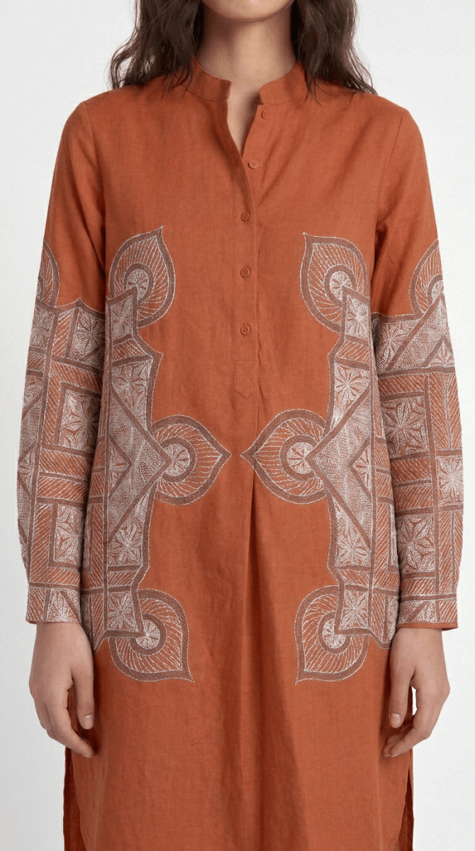 Terra-Rangoli-Kurta-Women - Naymish Designs